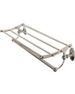Polished Nickel 24" [609.60MM] Towel Rack by Alno - A8026-24-PN