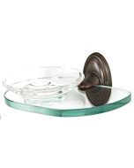 Chocolate Bronze 6-5/8" [168.00MM] Soap Dish by Alno - A8030-CHBRZ