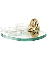 Polished Antique 6-5/8" [168.00MM] Soap Dish by Alno - A8030-PA
