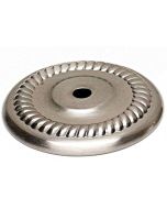 Satin Nickel Backplate for Knob by Alno sold in Each - A813-38P-SN