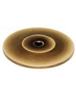 Polished Antique Backplate for Knob by Alno sold in Each - A815-38P-PA