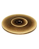 Polished Antique Backplate for Knob by Alno sold in Each - A815-45P-PA