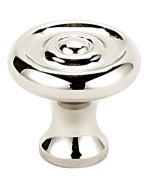 Polished Nickel Knob by Alno sold in Each - A817-34-PN