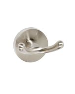 Satin Nickel 2" [51.00MM] Double Robe Hook by Alno - A8384-SN