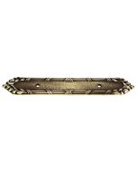 Polished Antique 3-1/2" [88.90MM] Backplate for Pull by Alno sold in Each - A887-35-PA