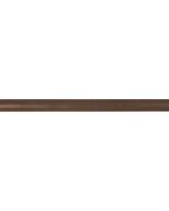 Chocolate Bronze 6" [152.50MM] Shower Rod by Alno - A9045-CHBRZ
