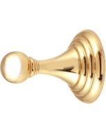 Polished Brass 2-5/8" [67.00MM] Robe Hook by Alno sold in Each - A9075-PB