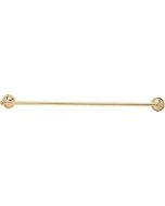 Polished Brass 30" [762.00MM] Towel Bar by Alno - A9220-30-PB
