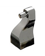 Polished Nickel 1-1/4" [32.00MM] Robe Hook by Top Knobs sold in Each - AQ1PN
