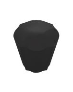 Matte Black 1-3/16" Knob, Trellis by Belwith Keeler - B076138-MB