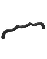 Matte Black 128MM Pull, Trellis by Belwith Keeler - B076141-MB