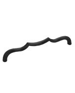 Matte Black 160MM Pull, Trellis by Belwith Keeler - B076142-MB