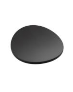 Matte Black 3" Knob, Vale by Belwith Keeler - B076527-MB