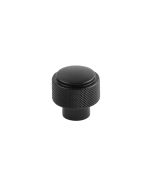 Matte Black 1-3/16" Knob, Verge by Belwith Keeler - B076865-MB