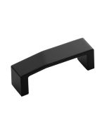 Matte Black 3" Pull, Veer by Belwith Keeler - B077400-MB