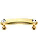 Polished Antique 3" [76.20MM] Pull by Alno - C211-3-PA