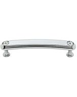 Polished Chrome 4" [101.60MM] Pull by Alno - C211-4-PC