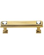 Polished Antique 3" [76.20MM] Pull by Alno - C213-3-PA