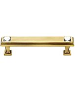 Polished Antique 3-1/2" [88.90MM] Pull by Alno - C213-35-PA