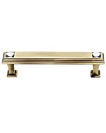 Polished Antique 4" [101.60MM] Pull by Alno - C213-4-PA