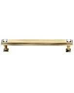 Polished Antique 6" [152.40MM] Pull by Alno - C213-6-PA