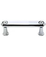 Polished Chrome 3" [76.20MM] Pull by Alno - C214-3-PC
