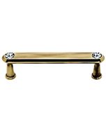 Polished Antique 4" [101.60MM] Pull by Alno - C214-4-PA