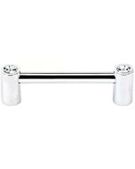 Polished Chrome 3-1/2" [88.90MM] Bar Pull by Alno - C715-35-PC