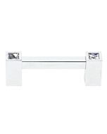 Polished Chrome 3" [76.20MM] Bar Pull by Alno sold in Each - C718-3-PC