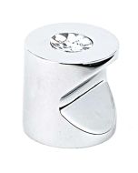 Polished Chrome 1" [25.40MM] Knob by Alno sold in Each - C823-1-PC