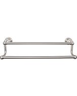 Brushed Satin Nickel 30" [762.00MM] Double Towel Bar by Top Knobs sold in Each - HUD11BSN