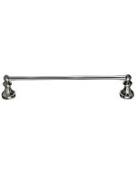 Brushed Satin Nickel 18" [457.20MM] Single Towel Bar by Top Knobs sold in Each - HUD6BSN