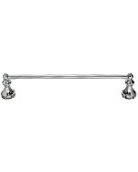 Polished Chrome 24" [609.60MM] Single Towel Bar by Top Knobs sold in Each - HUD8PC