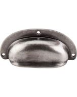 Pewter Antique 3-3/4" [95.20MM] Cup Pull by Top Knobs sold in Each - M210