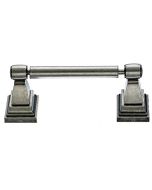 Antique Pewter 6-3/4" [171.45MM] Tissue Holder by Top Knobs sold in Each - STK3AP