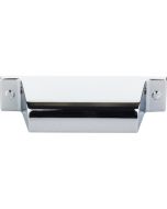 Polished Chrome 2-3/4" [69.85MM] Cup Pull, Channing by Top Knobs - TK772PC