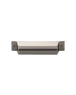 Ash Gray 3-3/4" [95.25MM] Cup Pull, Channing by Top Knobs sold in Each - TK773AG