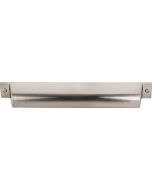 Brushed Satin Nickel 7" [177.80MM] Cup Pull, Channing by Top Knobs - TK775BSN