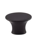 Flat Black 1-1/2" [38.00MM] Knob by Top Knobs - TK781BLK