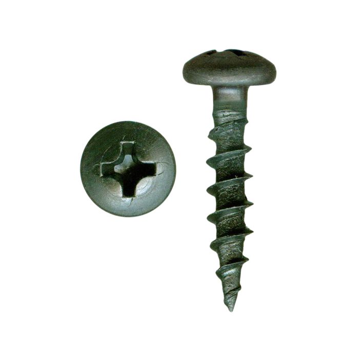 1/4 Screw #8 X 1-1/4" Pan Head Wood Screws - 100 Pack, Coarse - Foto 3