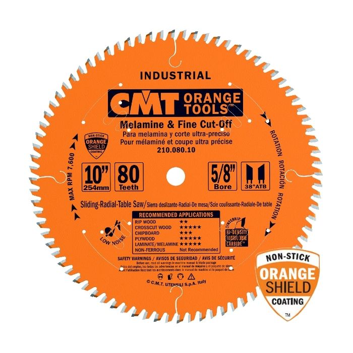 ITK 10" INDUSTRIAL MELAMINE & FINE CUTOFF CIRCULAR SAW BLADES