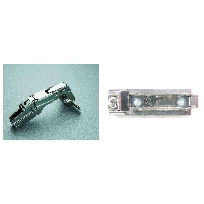 C2PSP99-BAP3R09 Salice Hinge Baseplate Combo 1mm to 6mm Overlay