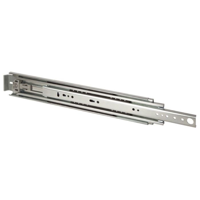 50" Heavy Duty Fulterer Drawer Slide 450 lb Capacity Side Mount FullExtension Ball Bearing Zinc