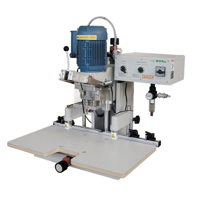 OMAL INSERT C PNEUMATIC hinge boring and insertion machine 220 Volt