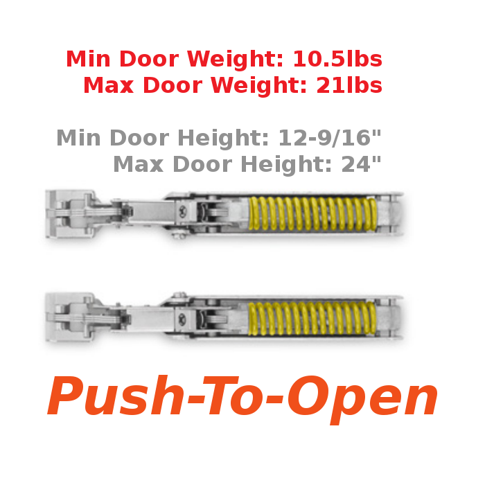 Wind Push to Open Door Lifting System for Medium Doors by Salice