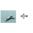 C1P6A99-BARGR99/16 Salice Hinge Baseplate Combo 9mm to 12mm Overlay 