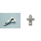 C1P6AD9-BARGR69/16 Salice Hinge Baseplate Combo 12mm to 15mm Overlay 