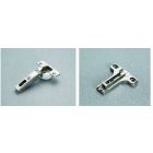C1P6DD9-BAU3R19 Salice Hinge Baseplate Combo 1&#47;2&#34; to 9&#47;16&#34; Overlay 