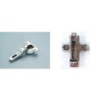 C1P6GD9-BARGR09/16 Salice Hinge Baseplate Combo 9mm to 12mm Overlay 