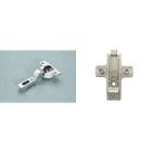 C1P6PD9-BARGR29/16 Salice Hinge Baseplate Combo -1mm to 2mm Overlay 